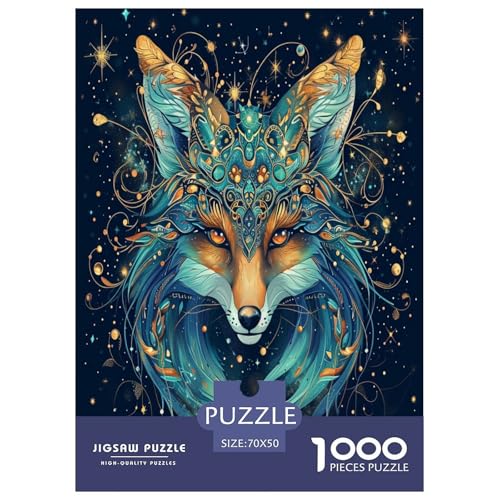 Fox Puzzle 1000-teilige Schwer Puzzle Spielzeug Pädagogisches Spiel Impossible Herausforderung Spielzeug Für Erwachsene Und Kinder in Bewährter 70x50cm/1000pcs Fox Puzzle 1000-teilige Schwer Puzzle Spielzeug Pädagogisches Spiel Impossible Herausforderung Spielzeug Für Erwachsene Und Kinder in Bewährter 70x50cm/1000pcs von CXKSOEACN