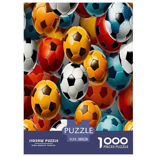 Fußball Puzzle 1000-teilige Schwer Puzzle Spielzeug Lernspiel Impossible Herausforderungsspielzeug Für Erwachsene Kinder 38x26cm/1000pcs Fußball Puzzle 1000-teilige Schwer Puzzle Spielzeug Lernspiel Impossible Herausforderungsspielzeug Für Erwachsene Kinder 38x26cm/1000pcs von CXKSOEACN