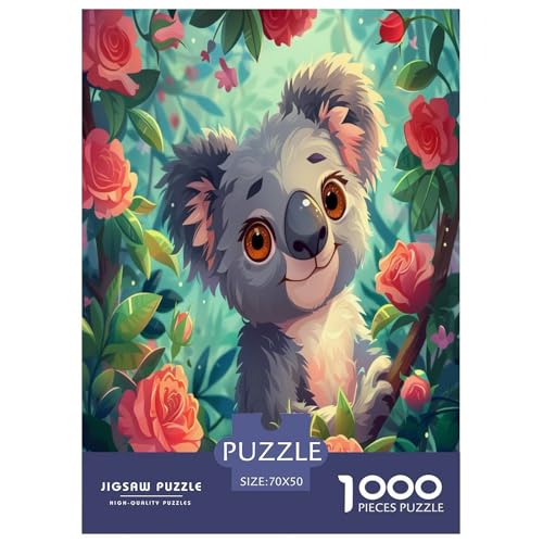 Koala Puzzle 1000 Teile Schwer Puzzle Spielzeug Lernspiel Impossible Herausforderungsspielzeug Für Erwachsene Kinder 70x50cm/1000pcs Koala Puzzle 1000 Teile Schwer Puzzle Spielzeug Lernspiel Impossible Herausforderungsspielzeug Für Erwachsene Kinder 70x50cm/1000pcs von CXKSOEACN