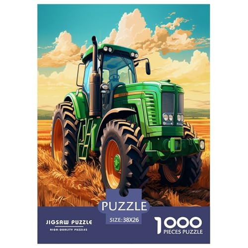 Traktor Puzzles 1000 Teile Schwer Puzzle Spielzeug Lernspiel Impossible Herausforderungsspielzeug Für Erwachsene Kinder 38x26cm/1000pcs Traktor Puzzles 1000 Teile Schwer Puzzle Spielzeug Lernspiel Impossible Herausforderungsspielzeug Für Erwachsene Kinder 38x26cm/1000pcs von CXKSOEACN