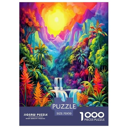 Wasserfall Puzzles 1000 Teile Schwer Puzzle Spielzeug Lernspiel Impossible Herausforderungsspielzeug Für Erwachsene Und Kinder Ab 14 Jahren 70x50cm/1000pcs Wasserfall Puzzles 1000 Teile Schwer Puzzle Spielzeug Lernspiel Impossible Herausforderungsspielzeug Für Erwachsene Und Kinder Ab 14 Jahren 70x50cm/1000pcs von CXKSOEACN