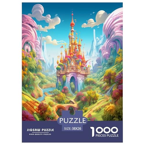 Wunderland Puzzle 1000 Teile Schwer Puzzle Spielzeug Pädagogisches Spiel Impossible Herausforderungsspielzeug Für Erwachsene Und Kinder Ab 14 Jahren 38x26cm/1000pcs Wunderland Puzzle 1000 Teile Schwer Puzzle Spielzeug Pädagogisches Spiel Impossible Herausforderungsspielzeug Für Erwachsene Und Kinder Ab 14 Jahren 38x26cm/1000pcs von CXKSOEACN