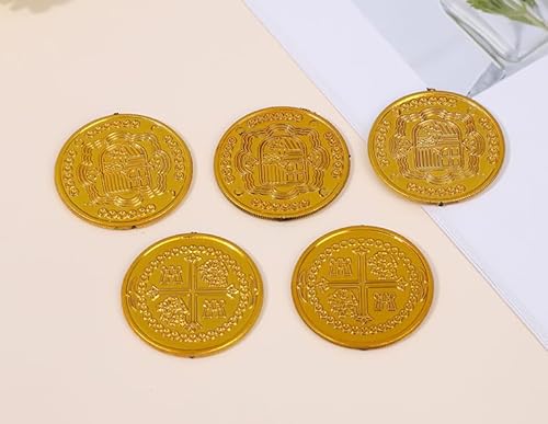 CXNXFD 100 Stück Goldmünzen Piraten,Goldtaler Piratenmünze Piraten-Schatzmünzen Kinder Spielmünzen für Kindergeburtstag Gastgeschenke Piraten Abenteuer Schatzsuche Veranstaltung CXNXFD 100 Stück Goldmünzen Piraten,Goldtaler Piratenmünze Piraten-Schatzmünzen Kinder Spielmünzen für Kindergeburtstag Gastgeschenke Piraten Abenteuer Schatzsuche Veranstaltung von CXNXFD