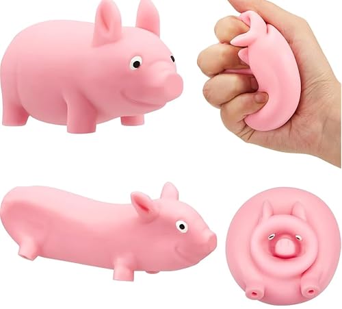 CXNXFD 3 Stück Schweine Quetschspielzeug,Anti Stress Spielzeug für Erwachsene und Kinder,Rosa Dekompressions Rosa Schweinchen Spielzeug, Stressabbau CXNXFD 3 Stück Schweine Quetschspielzeug,Anti Stress Spielzeug für Erwachsene und Kinder,Rosa Dekompressions Rosa Schweinchen Spielzeug, Stressabbau von CXNXFD