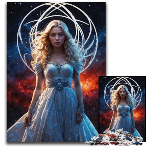 1000teiliges Puzzle Celestial Guardian Papierpuzzle für Erwachsene Geburtstagsgeschenkidee anspruchsvolles Denkspiel 1000 Teile (38 x 26 cm) von CXUOSADIP