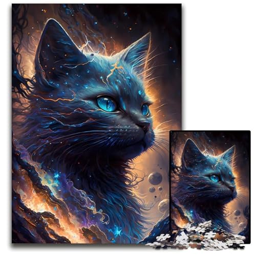1000teiliges Puzzle Siamkatze Papierpuzzle für Erwachsene Geburtstagsgeschenkidee anspruchsvolles Denkspiel 1000 Teile (38 x 26 cm) von CXUOSADIP
