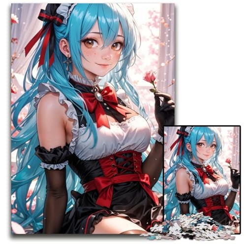 1000teiliges Puzzle aus Holz für Erwachsene anspruchsvolle Denksportaufgabe Familienaktivität Heimdekoration 1000 Teile (38 x 26 cm) von CXUOSADIP