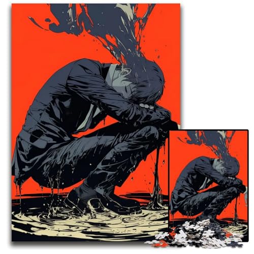 1000teiliges Puzzle für Erwachsene Abnormal Core Puzzles für Erwachsene Anspruchsvolles Denkspiel für Teenager Spaß am Familienspielabend 1000 Teile (75 x 50 cm) von CXUOSADIP