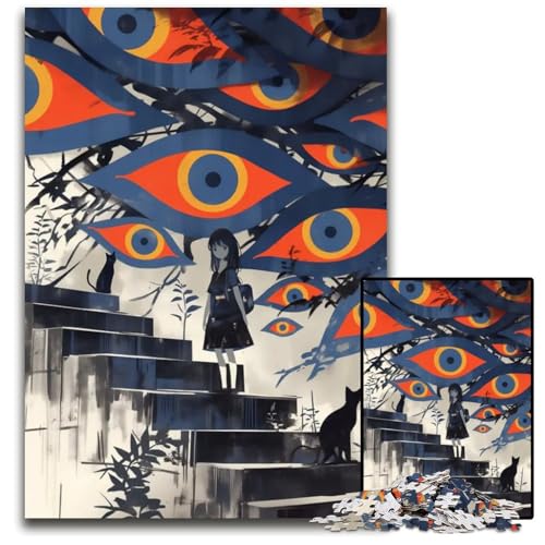 1000teiliges Puzzle mit abnormalem Kern Holzpuzzle Geschenk für Männer und Frauen Alltag und besondere Anlässe 1000 Teile (38 x 26 cm) von CXUOSADIP