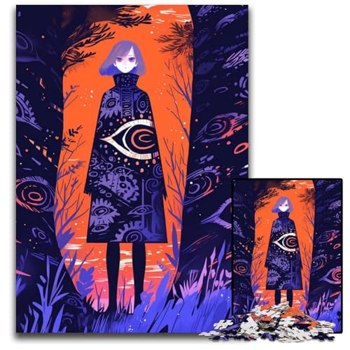 1000teiliges PuzzleGeschenk Abnormaler Kern Holzpuzzle zum Entspannen und Herausfordern farbenfrohe Heimdekoration Kunst Freunde 1000 Teile (75 x 50 cm) von CXUOSADIP