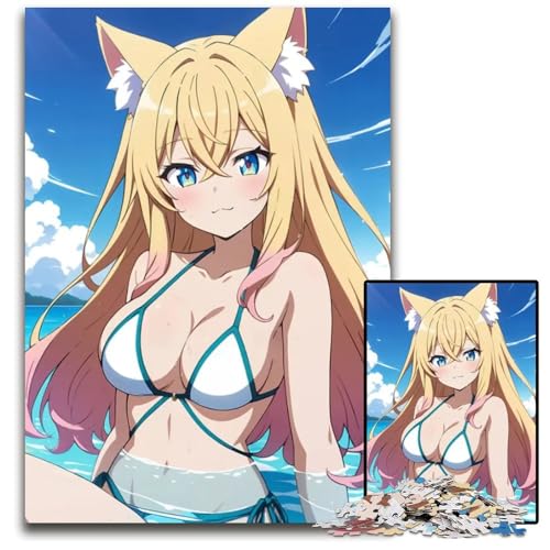 1000teiliges PuzzleGeschenk EIN sonniger Tag aus Holz zum Entspannen und Herausfordern farbenfrohe Heimdekoration Kunst Freunde 1000 Teile (38 x 26 cm) von CXUOSADIP