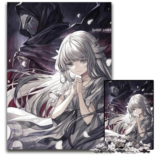 1000teiliges PuzzleGeschenk EnderLilienPuzzles für Erwachsene Denkspiel für Teenager Familieninteraktion 1000 Teile (38 x 26 cm) von CXUOSADIP