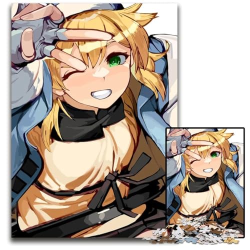 1000teiliges PuzzleGeschenk Guilty Gear Puzzles für Erwachsene Denkspiel für Teenager Familieninteraktion 1000 Teile (75 x 50 cm) von CXUOSADIP