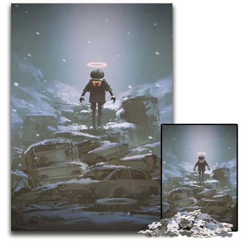 A Rot Angle 1000teiliges Puzzle für Erwachsene Puzzle Denksportaufgabe Spiel für Erwachsene interaktive Familienaktivität 1000 Teile (75 x 50 cm) von CXUOSADIP