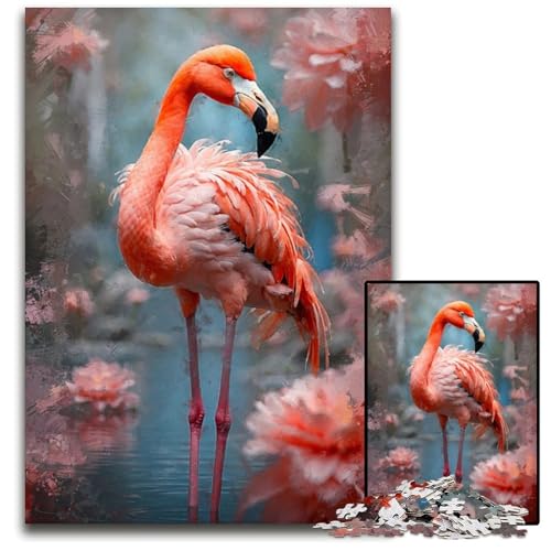 A Touch of Pinkb Puzzles für Erwachsene 1000 Puzzles interaktives Familienspiel GehirnHerausforderung Lernspielzeug 1000 Teile (38 x 26 cm) von CXUOSADIP