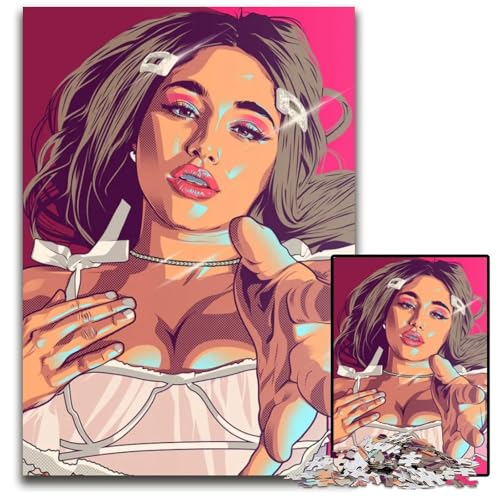 Abella Puzzles für Erwachsene 1000 Puzzles interaktives Familienspiel GehirnHerausforderung Lernspielzeug 1000 Teile (38 x 26 cm) von CXUOSADIP