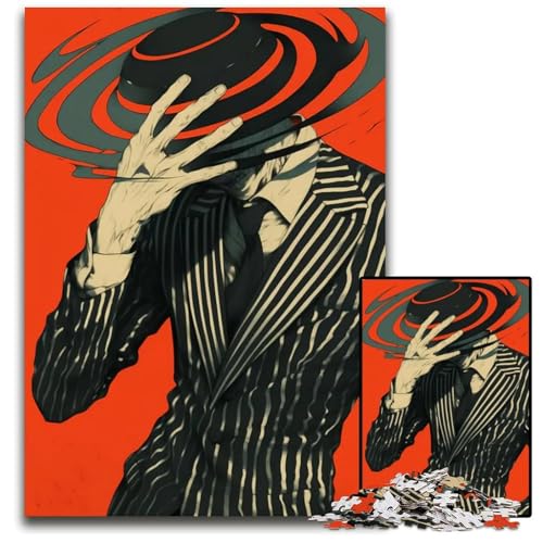 Abnormal Core 1000teiliges Puzzle für Erwachsene anspruchsvolle Puzzles Denksportaufgabe interaktives Familienspiel geeignet für Kinder ab 14 Jahren 1000 Teile (38 x 26 cm) von CXUOSADIP