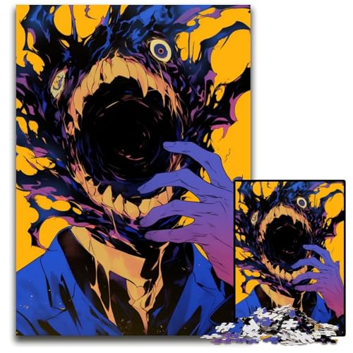 Abnormal Core 1000teiliges Puzzle für Erwachsene anspruchsvolle Puzzles Denksportaufgabe interaktives Familienspiel geeignet für Kinder ab 14 Jahren 1000 Teile (75 x 50 cm) von CXUOSADIP