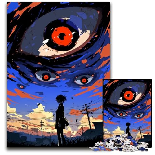 Abnormal Core 1000teiliges Puzzle für Erwachsene anspruchsvolle Puzzles Denksportaufgabe interaktives Familienspiel geeignet für Kinder ab 14 Jahren 1000 Teile (75 x 50 cm) von CXUOSADIP