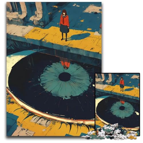 Abnormal Core 1000teiliges Puzzle für Erwachsene anspruchsvolle Puzzles Denksportaufgabe interaktives Familienspiel geeignet für Kinder ab 14 Jahren 1000 Teile (75 x 50 cm) von CXUOSADIP