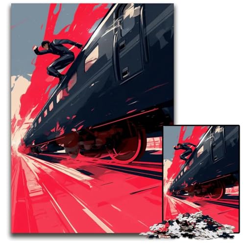 Abnormal Core 1000teiliges Puzzle für Erwachsene anspruchsvolle Puzzles Denksportaufgabe interaktives Familienspiel geeignet für Kinder ab 14 Jahren 1000 Teile (75 x 50 cm) von CXUOSADIP