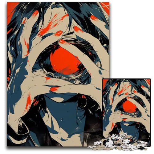 Abnormal Core 1000teiliges Puzzle schwierige Puzzles für Erwachsene Weihnachten Halloween Ostern Neujahr 1000 Teile (38 x 26 cm) von CXUOSADIP