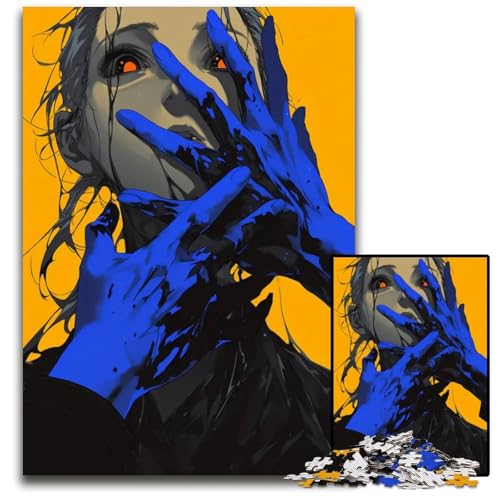 Abnormal Core 1000teiliges Puzzle schwierige Puzzles für Erwachsene Weihnachten Halloween Ostern Neujahr 1000 Teile (38 x 26 cm) von CXUOSADIP