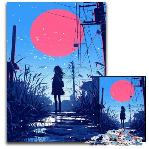 Abnormal Core 1000teiliges Puzzle schwierige Puzzles für Erwachsene Weihnachten Halloween Ostern Neujahr 1000 Teile (75 x 50 cm) von CXUOSADIP