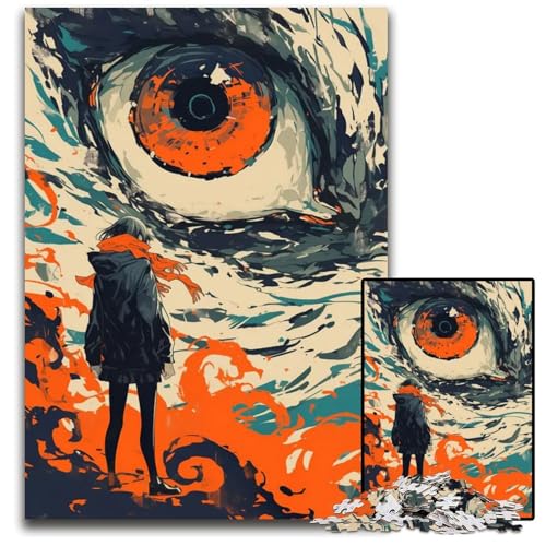 Abnormal Core 1000teiliges Puzzle schwierige Puzzles für Erwachsene Weihnachten Halloween Ostern Neujahr 1000 Teile (75 x 50 cm) von CXUOSADIP