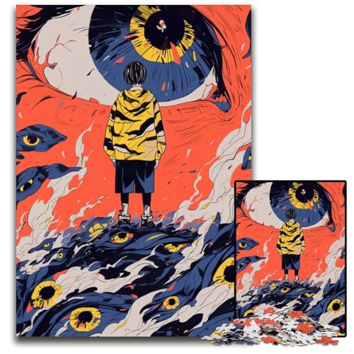 Abnormal Core 1000teiliges PuzzleGeschenk Holzpuzzle für Erwachsene Heimdekoration und Urlaubsspaß 1000 Teile (38 x 26 cm) von CXUOSADIP