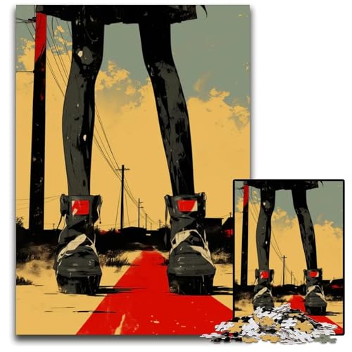 Abnormal Core Puzzle 1000 Teile für Erwachsene Puzzles Spiel für Erwachsene Geschenk Familieninteraktives Spiel Gehirnherausforderung Geschenk 1000 PCS (38x26cm) von CXUOSADIP