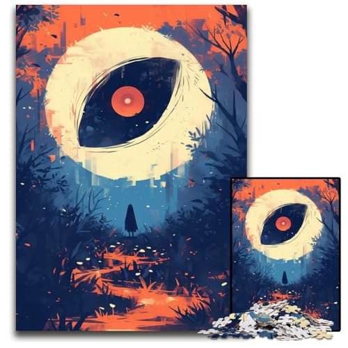 Abnormal Core Puzzle 1000 Teile für Erwachsene Puzzles Spiel für Erwachsene Geschenk Familieninteraktives Spiel Gehirnherausforderung Geschenk 1000 PCS (75x50cm) von CXUOSADIP