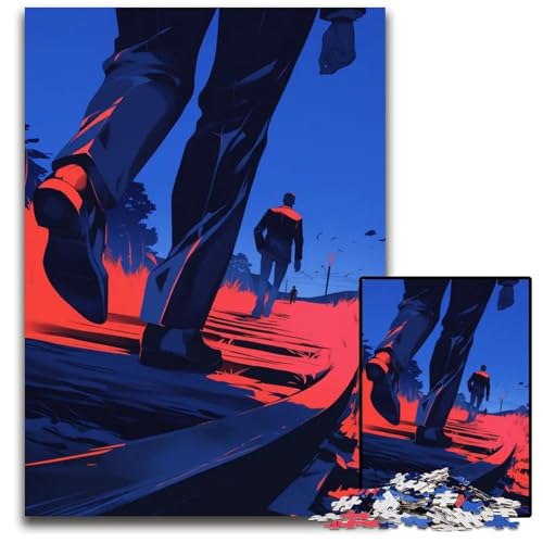 Abnormal Core Puzzle 1000 Teile für Erwachsene Puzzles Spiel für Erwachsene Geschenk Familieninteraktives Spiel Gehirnherausforderung Geschenk 1000 PCS (75x50cm) von CXUOSADIP