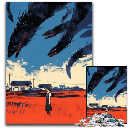 Abnormal Core Puzzles für Erwachsene 1000 Puzzles Interaktives Familienspiel Brain Challenge Lernspielzeug 1000 Teile (38 x 26 cm) von CXUOSADIP