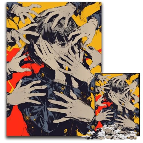 Abnormal Core Puzzles für Erwachsene 1000 Puzzles Interaktives Familienspiel Brain Challenge Lernspielzeug 1000 Teile (75x50cm) von CXUOSADIP