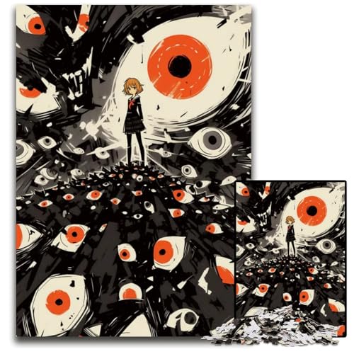 Abnormal Core14 Puzzle 1000 Teile Holzpuzzle ideal für Verliebte perfektes Weihnachts Neujahrs und Valentinstagsgeschenk 1000 Teile (38 x 26 cm) von CXUOSADIP