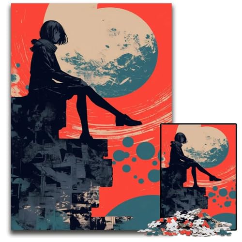 Abnormal Coreb 1000teiliges Puzzle für Erwachsene Puzzle Denksportaufgabe Spiel für Erwachsene interaktive Aktivität für die ganze Familie 1000 Teile (75 x 50 cm) von CXUOSADIP