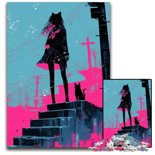 Abnormal Coreb 1000teiliges Puzzle für Erwachsene anspruchsvolle Puzzles Denksportaufgabe interaktives Familienspiel geeignet für Kinder ab 14 Jahren 1000 Teile (75 x 50 cm) von CXUOSADIP