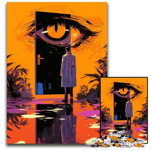 Abnormal Coreb Puzzles für Erwachsene 1000 Teile Puzzles für Erwachsene hochschwieriges Denkspiel für Teenager 1000 Teile (75 x 50 cm) von CXUOSADIP