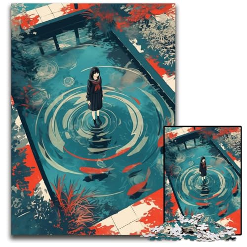 Abnormal Coreb Puzzleteil Holzpuzzle Spiel für Erwachsene Geschenk interaktives Familienspiel GehirnHerausforderung Geschenk 1000 Teile (75 x 50 cm) von CXUOSADIP