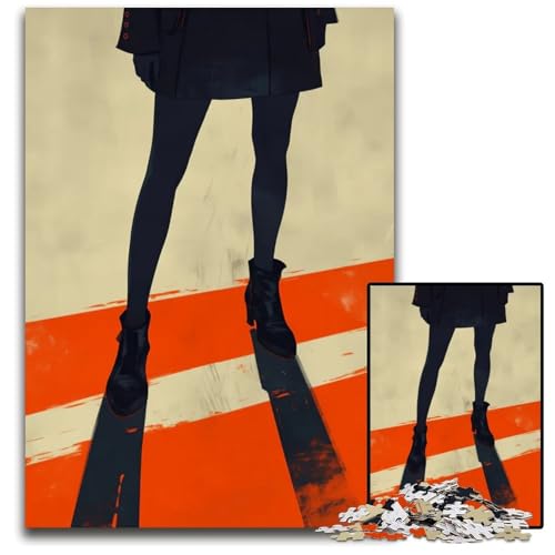 Abnormales KernstückPuzzle Holzpuzzle Spiel für Erwachsene Geschenk interaktives Familienspiel GehirnHerausforderung Geschenk 1000 Teile (75 x 50 cm) von CXUOSADIP