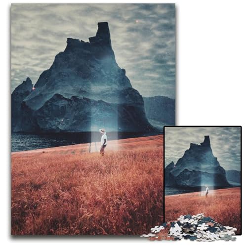 AndromedaPuzzle für Erwachsene 1000teiliges Puzzle für Erwachsene Heimdekoration und Urlaubsspaß 1000 Teile (75 x 50 cm) von CXUOSADIP
