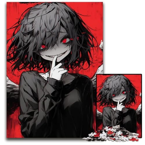 Angel Core14 1000teiliges Puzzle für Erwachsene Puzzle Denksportaufgabe Spiel für Erwachsene interaktive Familienaktivität 1000 Teile (38 x 26 cm) von CXUOSADIP