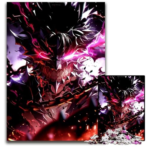 Anime Demon Berserk Puzzle 1000 Teile für Erwachsene Puzzles für Erwachsene Heimaktivität für Feiertage Geburtstage und Familienspieleabende 1000 Teile (75 x 50 cm) von CXUOSADIP