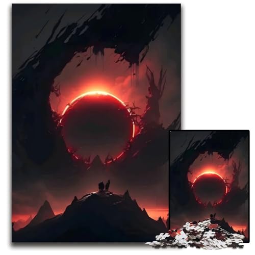 Berserk AnimePuzzles 1000 Teile für Erwachsene Schwierige Puzzles für Erwachsene Geburtstagsgeschenkidee Herausforderndes Denkspiel 1000 Teile (38 x 26 cm) von CXUOSADIP