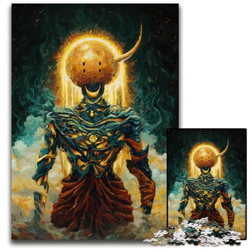 Beschädigte Puzzles 1000 Teile für Erwachsene Schwierige Puzzles für Erwachsene Geburtstagsgeschenkidee Herausforderndes Denkspiel 1000 Teile (38 x 26 cm) von CXUOSADIP