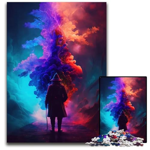Colourful Dreams Puzzle 1000 Teile anspruchsvolle Puzzles interaktives Familienspiel GehirnHerausforderung Lernspielzeug 1000 Teile (75 x 50 cm) von CXUOSADIP