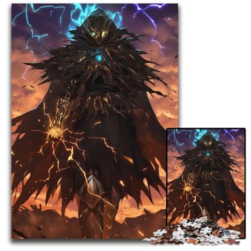 Dark Fantasy Figure Puzzle 1000 Teile anspruchsvolle Puzzles interaktives Familienspiel GehirnHerausforderung Lernspielzeug 1000 Teile (38 x 26 cm) von CXUOSADIP