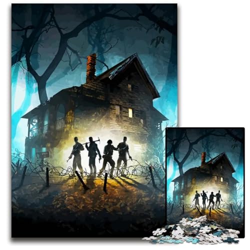 Days to Die 1000teiliges Puzzle für Erwachsene anspruchsvolle Puzzles Denksportaufgabe interaktives Familienspiel geeignet für Kinder ab 14 Jahren 1000 Teile (38 x 26 cm) von CXUOSADIP