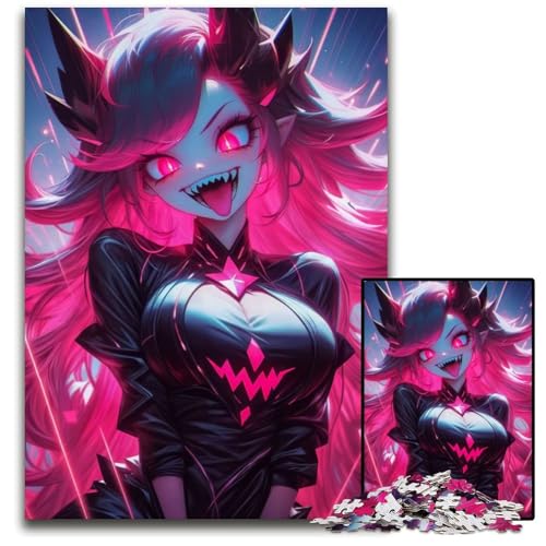 Demon Queen 1000teiliges Puzzle für Erwachsene anspruchsvolles Denkspiel für Teenager Spaß für den Familienspielabend 1000 Teile (75 x 50 cm) von CXUOSADIP